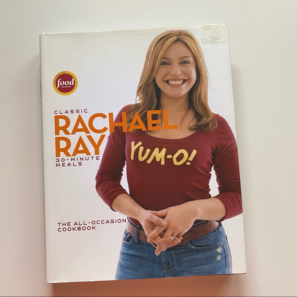 Classic 30-Minute Meals hardcover cookbook by Rachael Ray